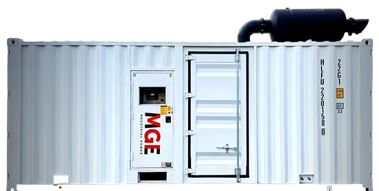 Дизельный генератор MGEp720YI (720 кВт, Yuchai) в контейнере