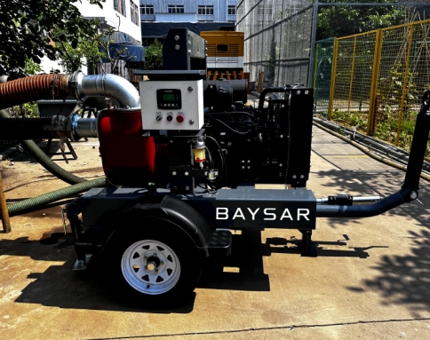 Дизельная мотопомпа BAYSAR SP6-400