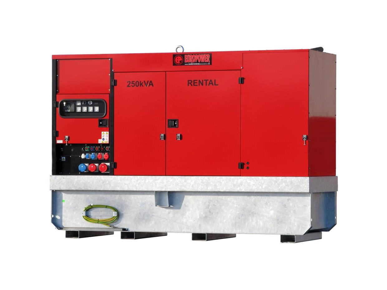 Дизельный генератор	EUROPOWER	EPSR 250 TDE