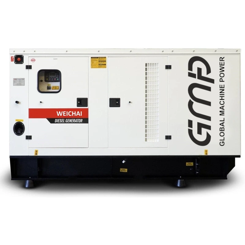 Дизельный генератор GMP 110WGC в кожухе